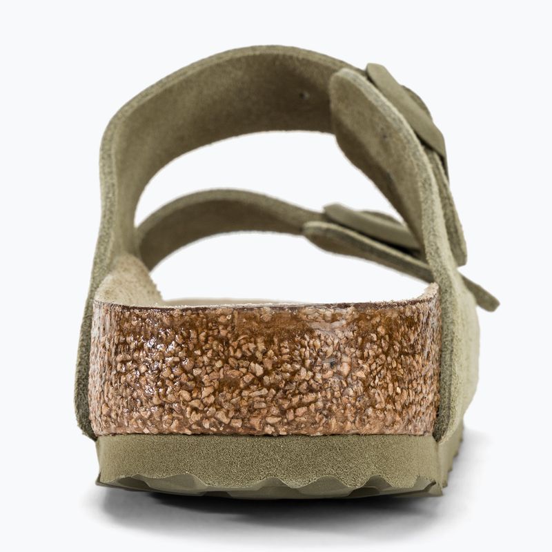 Klapki BIRKENSTOCK Arizona Suede Narrow faded khaki 7