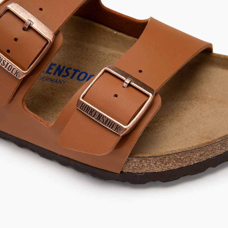 Klapki BIRKENSTOCK Arizona SFB BF Regular ginger brown 7