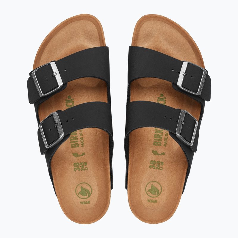 Klapki BIRKENSTOCK Arizona Vegan Birkibuc black 3