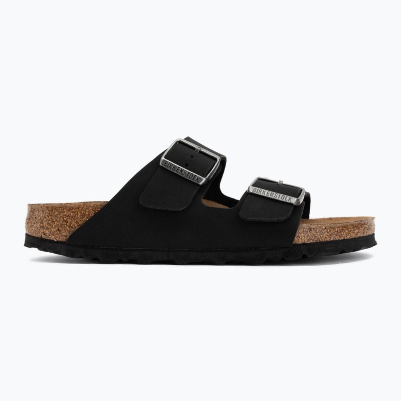 Klapki BIRKENSTOCK Arizona Vegan Birkibuc Narrow black 2