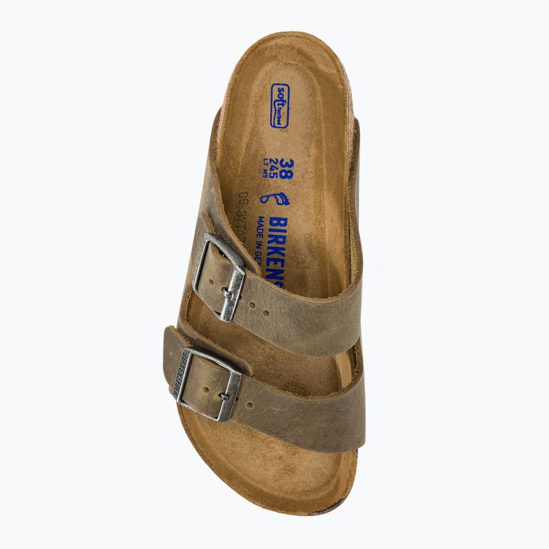 Klapki BIRKENSTOCK Arizona SFB LEOI Regular faded khaki 5