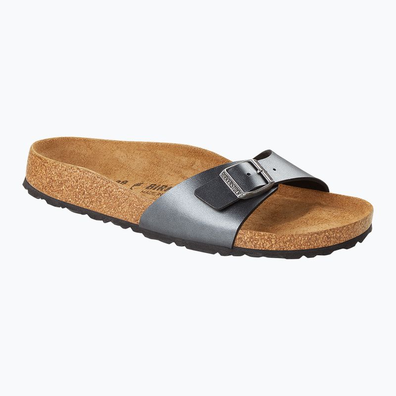 Klapki BIRKENSTOCK Madrid BF Narrow metallic black 2