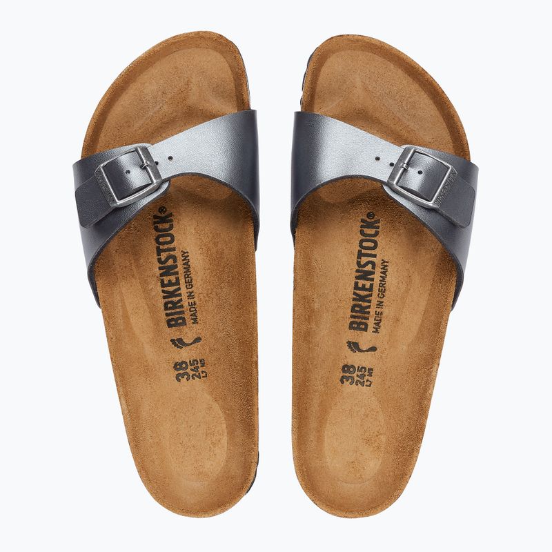 Klapki BIRKENSTOCK Madrid BF Narrow metallic black 3