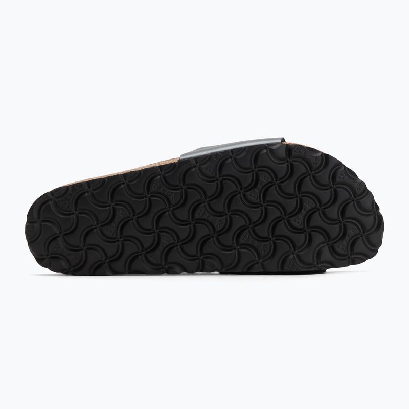 Klapki BIRKENSTOCK Madrid BF Narrow metallic black 4