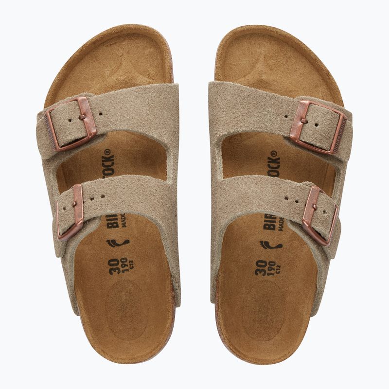Klapki dziecięce BIRKENSTOCK Arizona Kids LEVE Regular taupe 10