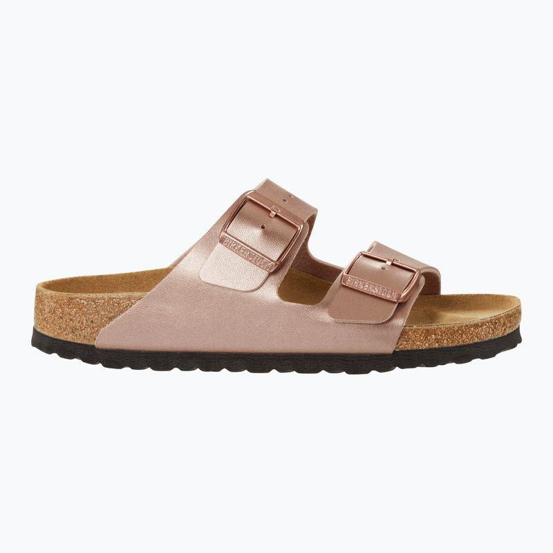 Klapki damskie BIRKENSTOCK Arizona Birko-Flor Regular copper 2