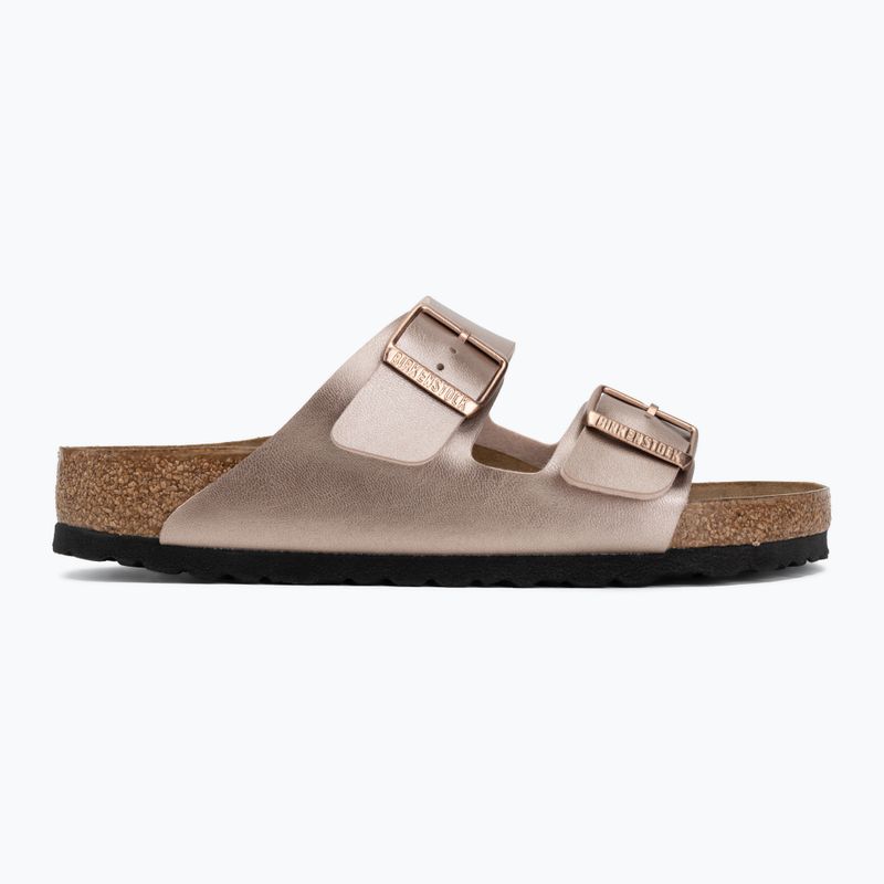 Klapki damskie BIRKENSTOCK Arizona Birko-Flor Regular copper 2