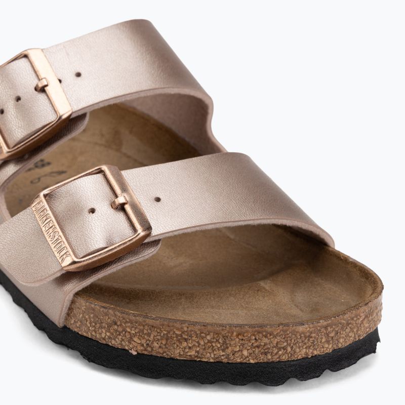 Klapki damskie BIRKENSTOCK Arizona Birko-Flor Regular copper 7