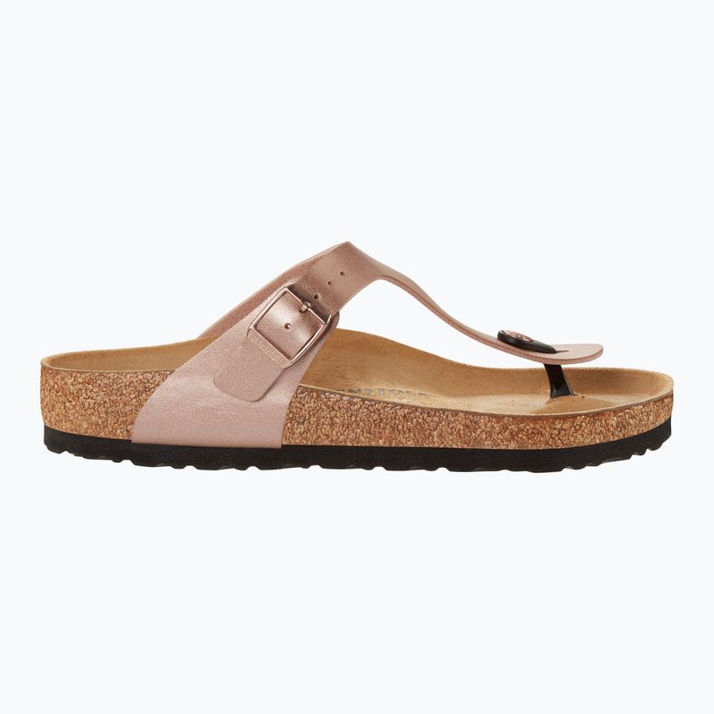 Klapki damskie BIRKENSTOCK Gizeh Birko-Flor copper 2