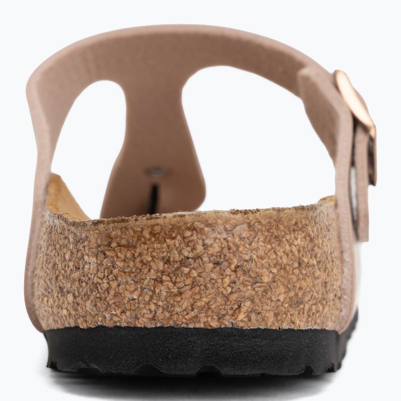 Klapki damskie BIRKENSTOCK Gizeh Birko-Flor copper 6
