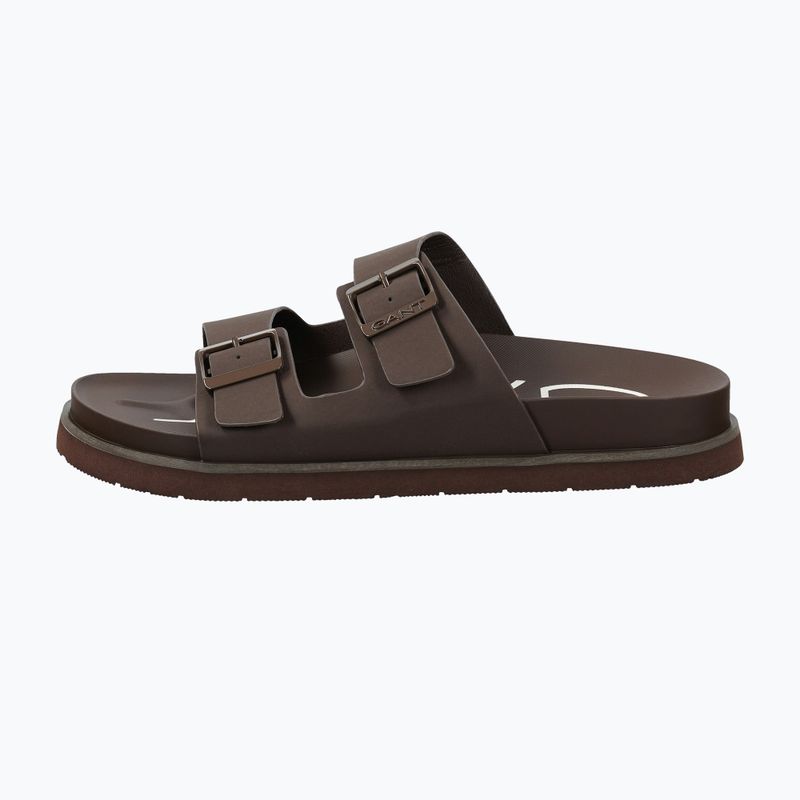 Klapki męskie GANT Palbuddy dark brown 2