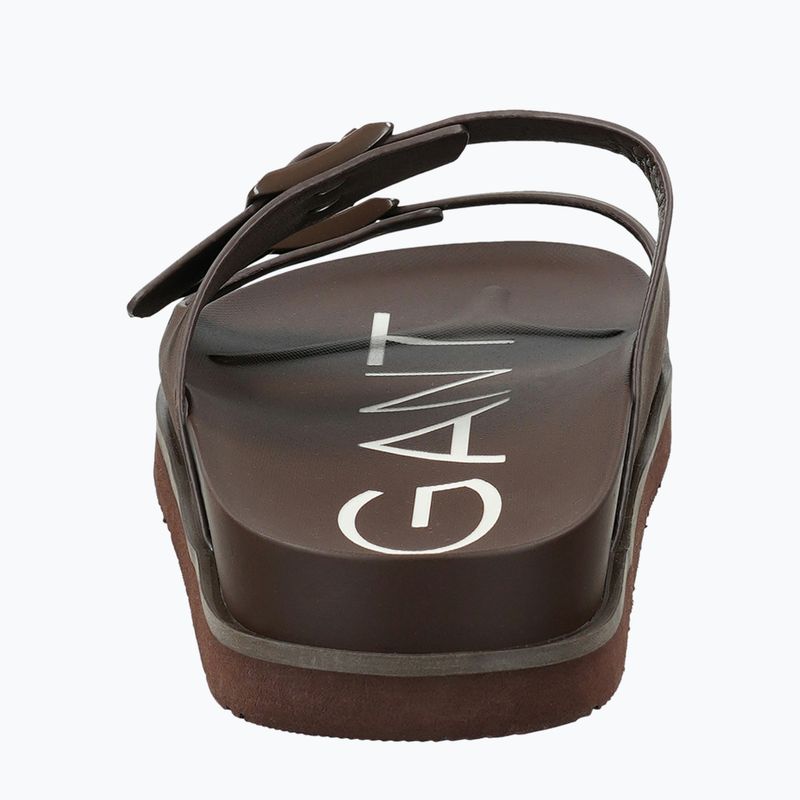Klapki męskie GANT Palbuddy dark brown 4