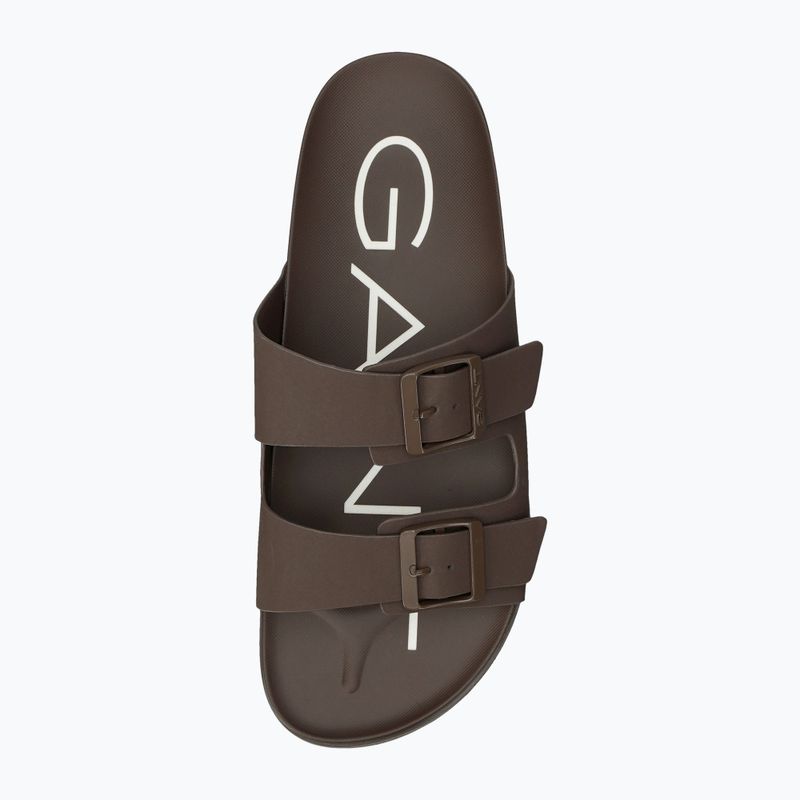 Klapki męskie GANT Palbuddy dark brown 5