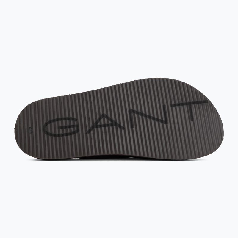 Klapki męskie GANT Fairfo dark brown 4