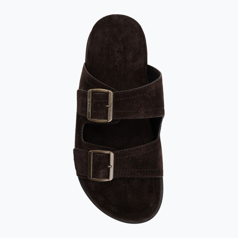 Klapki męskie GANT Fairfo dark brown 5