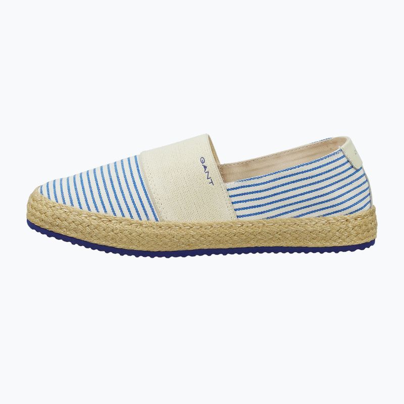 Espadryle damskie GANT Raffiaville blue/cream 2