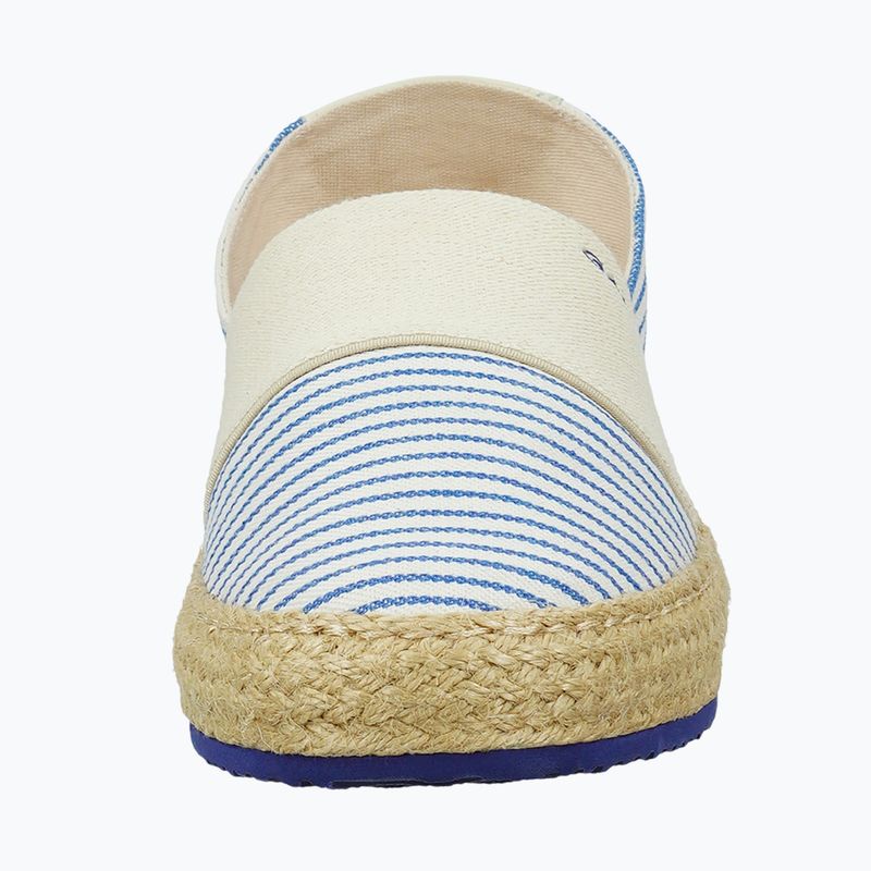Espadryle damskie GANT Raffiaville blue/cream 3
