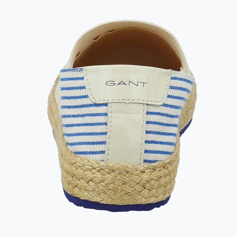 Espadryle damskie GANT Raffiaville blue/cream 4