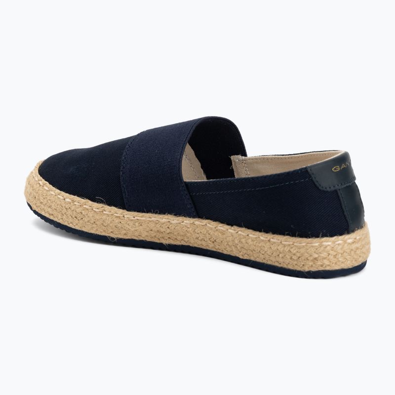 Espadryle damskie GANT Raffiaville marine 3