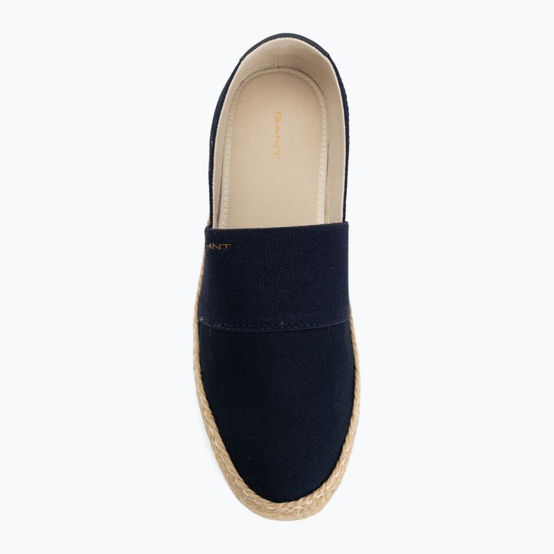 Espadryle damskie GANT Raffiaville marine 5