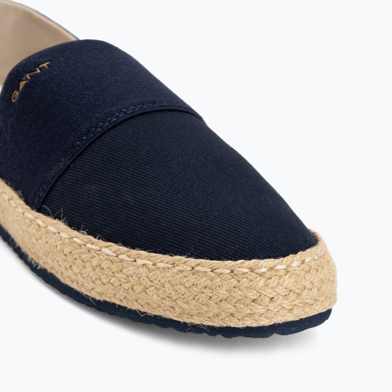Espadryle damskie GANT Raffiaville marine 7
