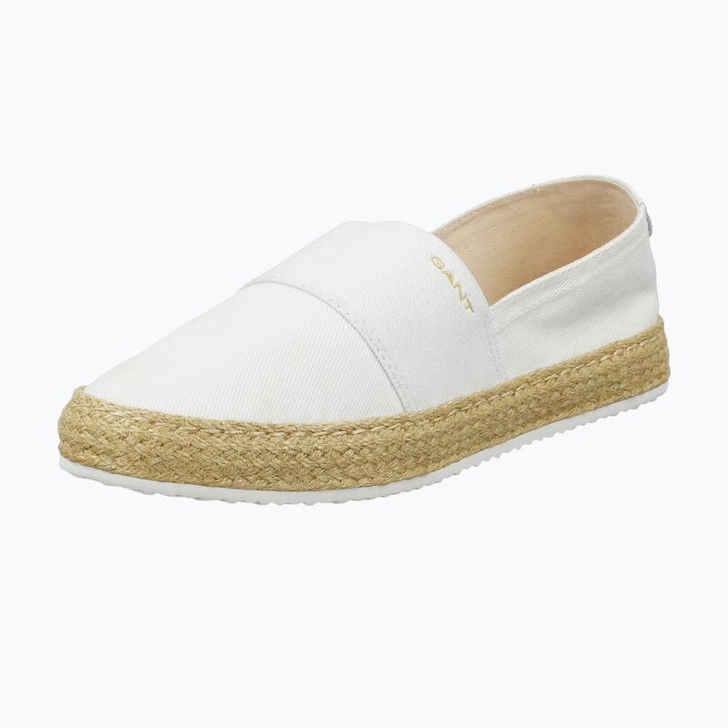 Espadryle damskie GANT Raffiaville off white
