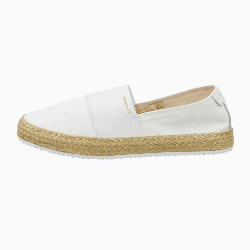 Espadryle damskie GANT Raffiaville off white 2