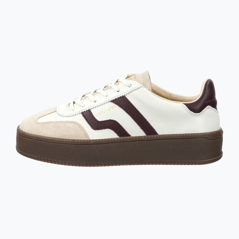 Buty damskie GANT Cuzmani off white/port wine 2