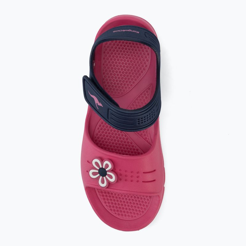 Sandały dziecięce Kangaroos KangaSwim II daisy pink/dk navy 5