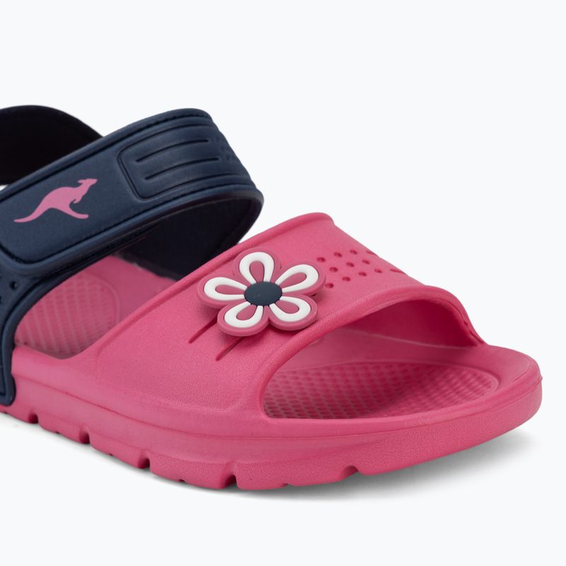 Sandały dziecięce Kangaroos KangaSwim II daisy pink/dk navy 7