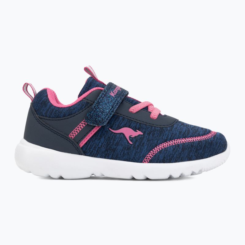 Buty dziecięce KangaROOS KY-Chummy EV dk navy/fandango pink 2