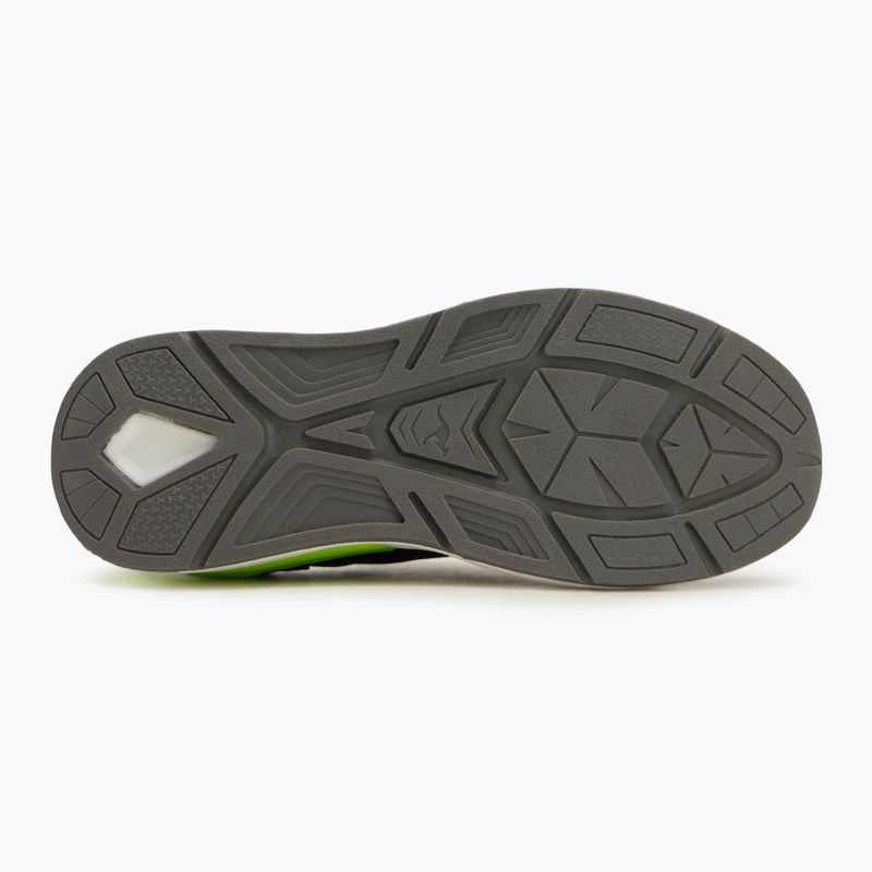 Buty dziecięce KangaROOS KD-Gym EV jet black/neon yellow 4