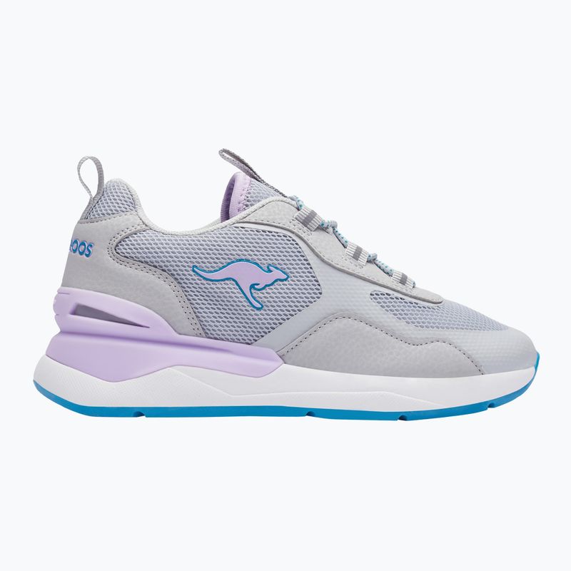 Buty dziecięce KangaROOS KD-Road vapor grey/lavender 8
