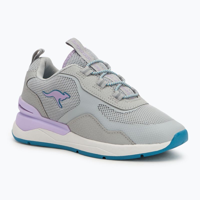 Buty dziecięce KangaROOS KD-Road vapor grey/lavender