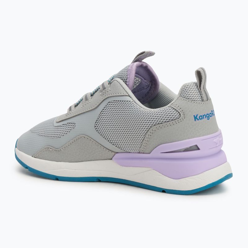 Buty dziecięce KangaROOS KD-Road vapor grey/lavender 3