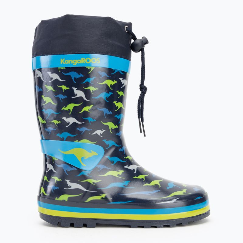 Kalosze dziecięce KangaROOS K-Summerrain dark navy/kangaroo 2