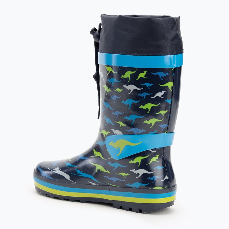 Kalosze dziecięce KangaROOS K-Summerrain dark navy/kangaroo 3