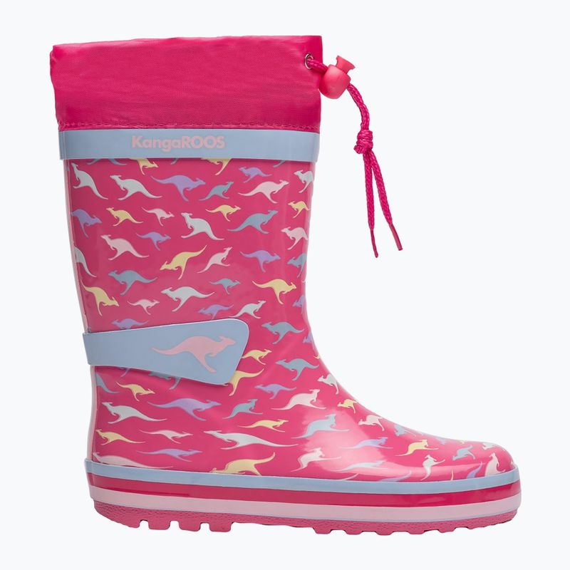 Kalosze dziecięce KangaROOS K-Summerrain fandago pink/kangaroo