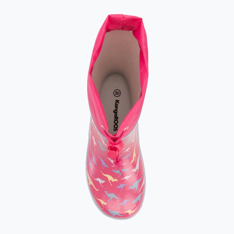 Kalosze dziecięce KangaROOS K-Summerrain fandago pink/kangaroo 5