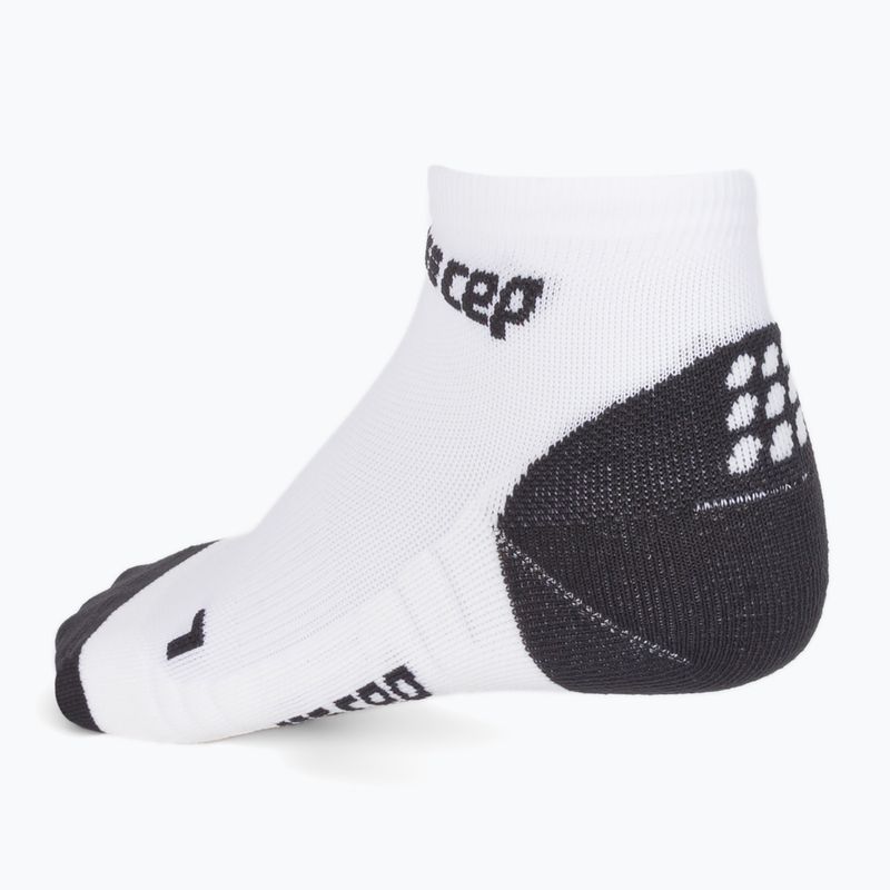 Skarpety kompresyjne damskie CEP Low-Cut 3.0 white 2
