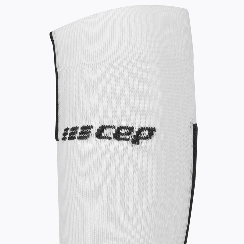 Opaski kompresyjne na łydki męskie CEP 3.0 white/grey 5