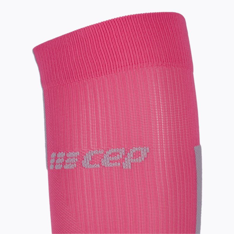 Opaski kompresyjne na łydki damskie CEP 3.0 pink 5