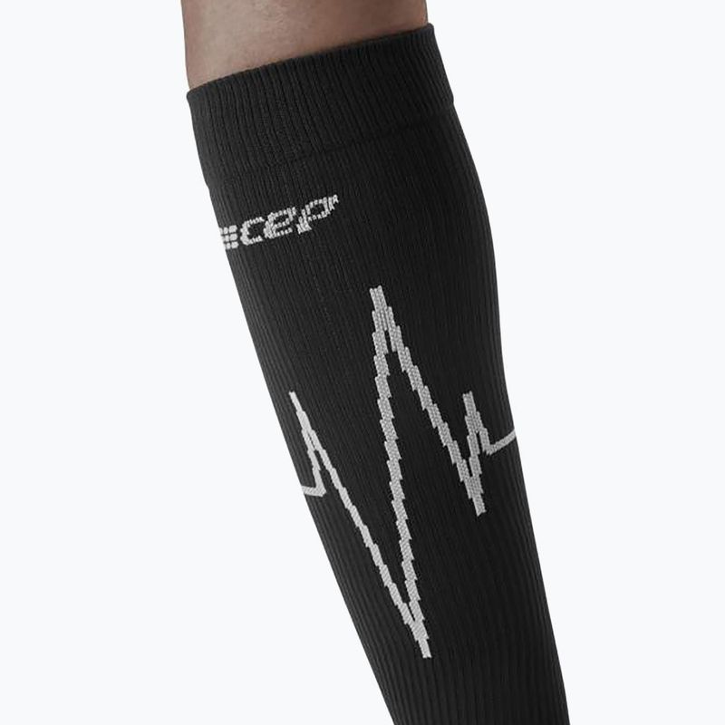 Skarpety kompresyjne damskie CEP Heartbeat black 8