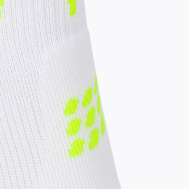 Skarpety kompresyjne męskie CEP Heartbeat Short white 3
