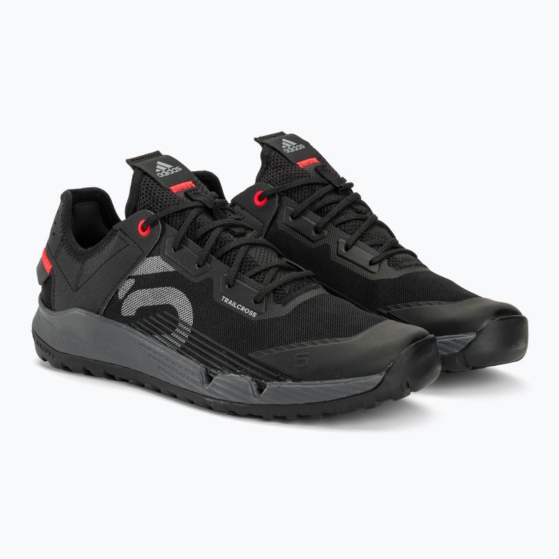 Buty rowerowe platformy damskie adidas FIVE TEN Trailcross LT core black/grey two/solar red 5