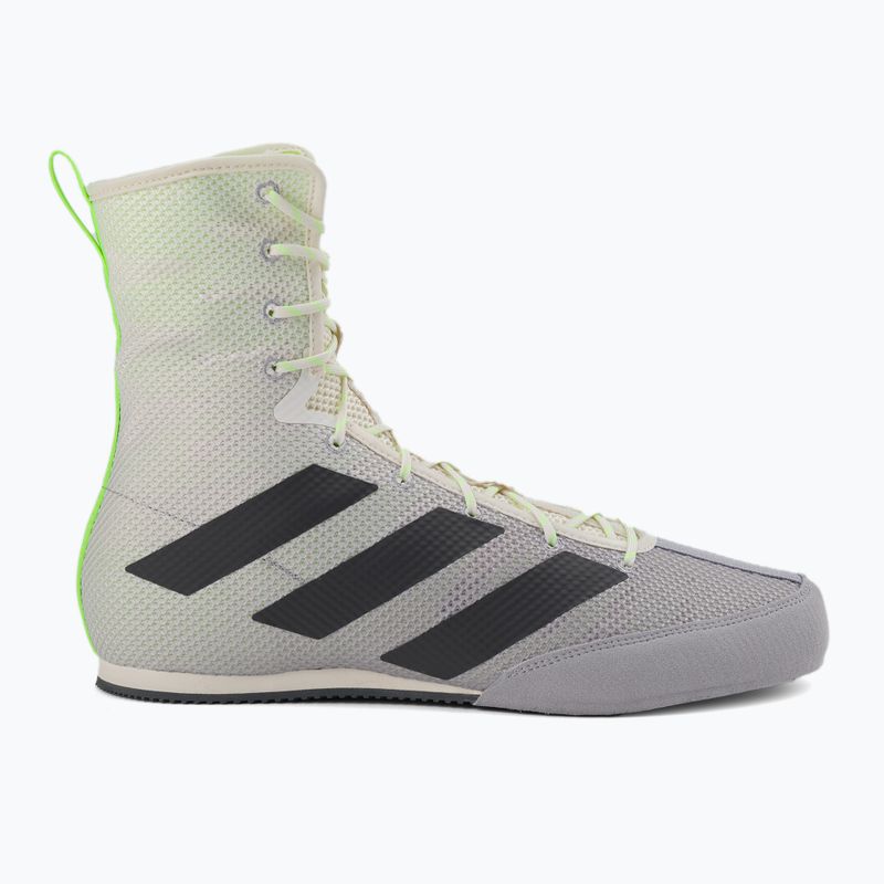 Buty bokserskie adidas Box Hog 3 szare FV6584 2