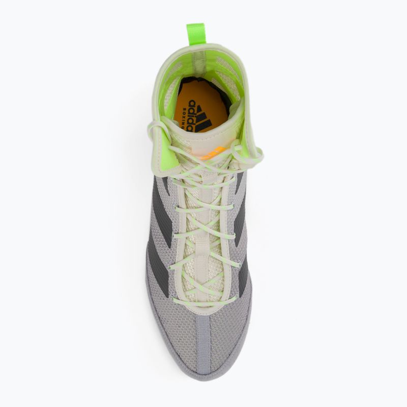 Buty bokserskie adidas Box Hog 3 szare FV6584 6
