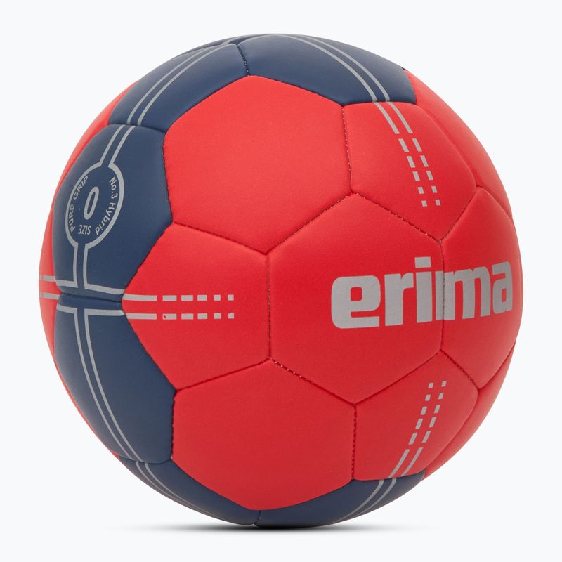 Piłka do piłki ręcznej ERIMA Pure Grip No. 3 Hybrid red/new navy rozmiar 0 2