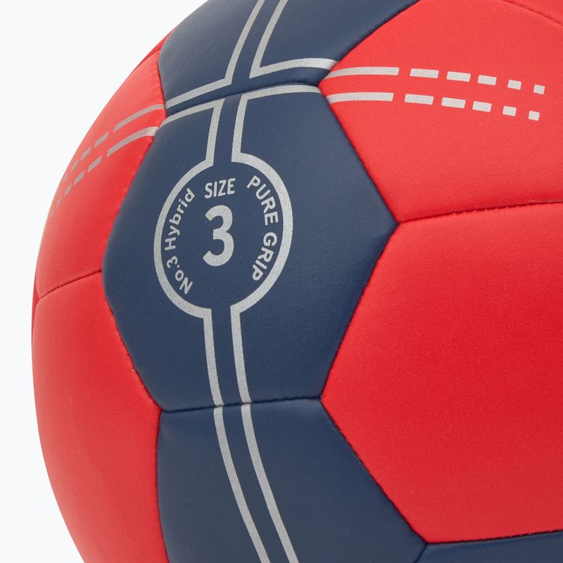 Piłka do piłki ręcznej ERIMA Pure Grip No. 3 Hybrid red/new navy rozmiar 3 3