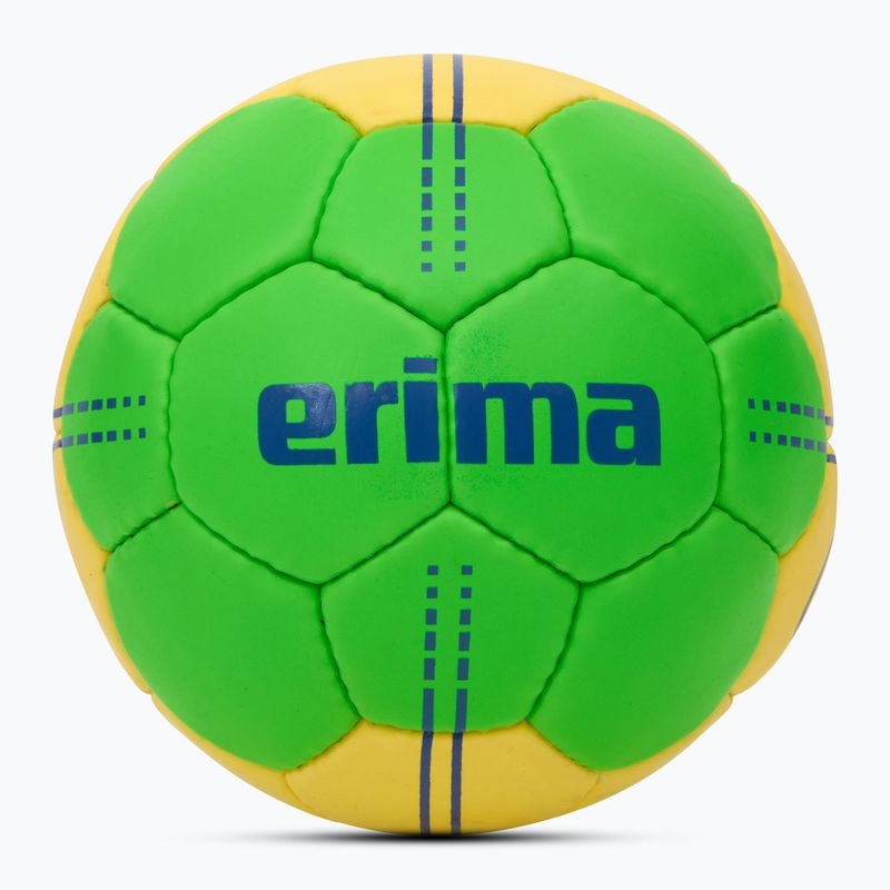 Piłka do piłki ręcznej ERIMA Pure Grip No. 4 green/yellow rozmiar 0